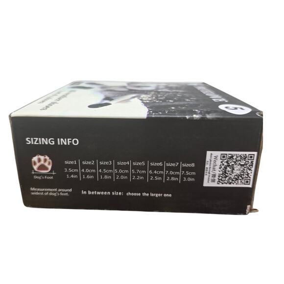 TrueLove All Weather Dog Shoes Black Set of 5 - NIB - Picture 2 of 6